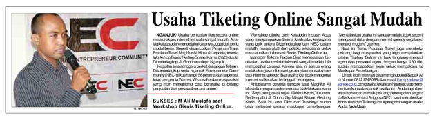 Peluang Usaha Tiket Online - http://biro-tiket-online.co.cc
